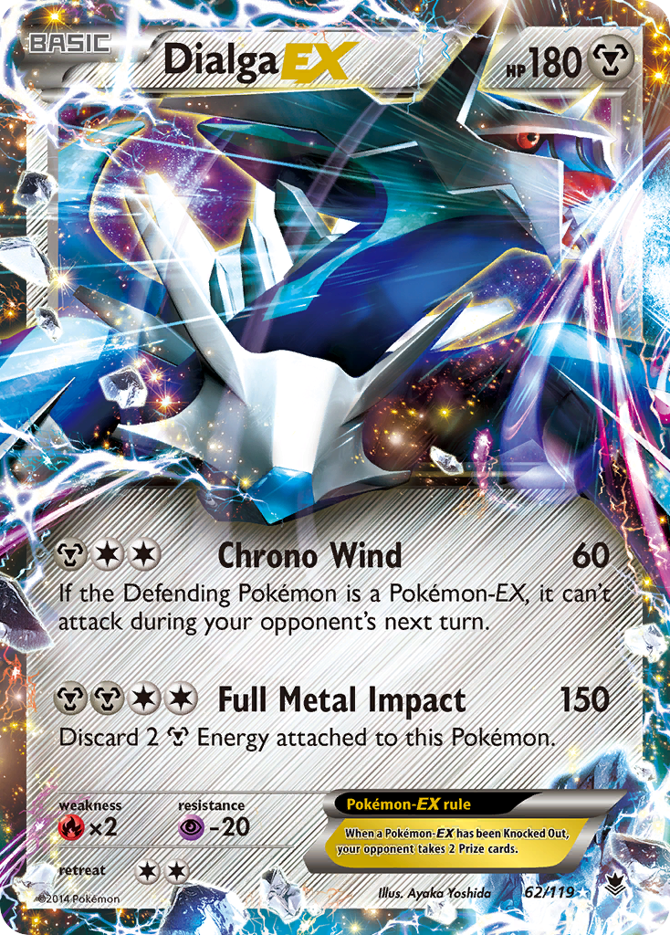 Dialga EX (62/119) [XY: Phantom Forces] | Black Swamp Games