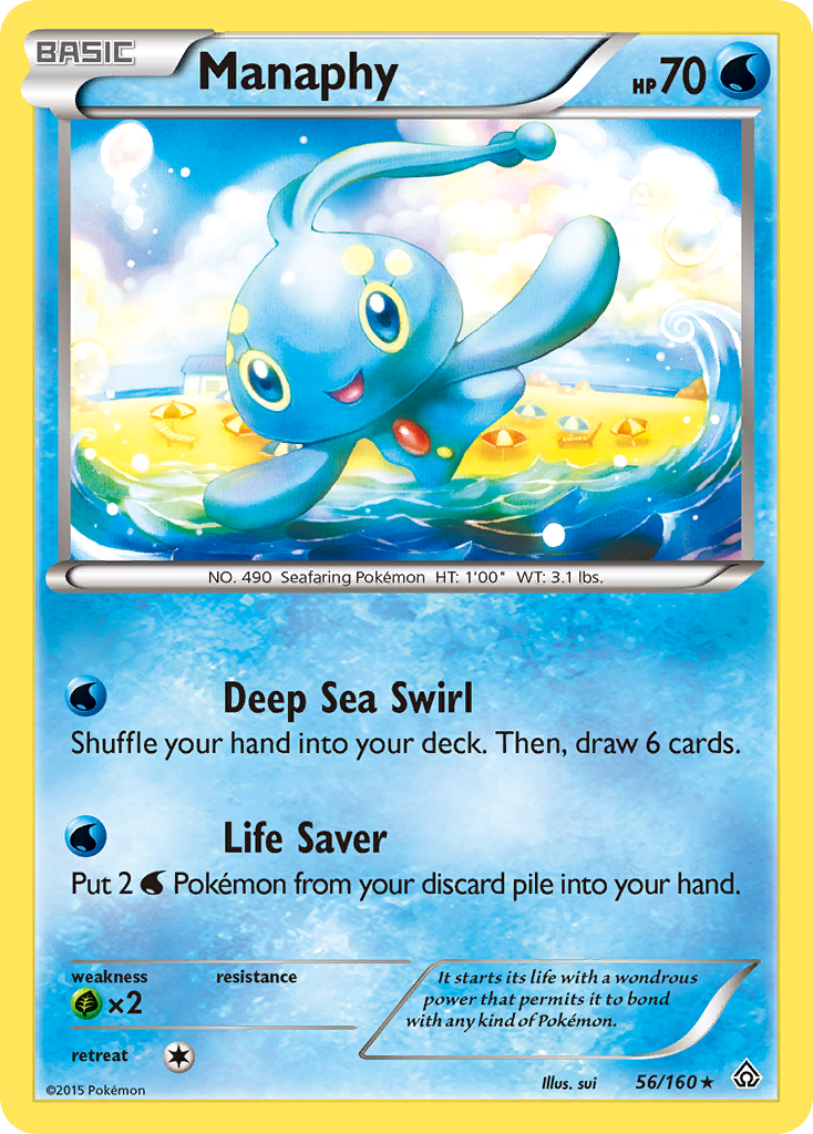 Manaphy (56/160) [XY: Primal Clash] | Black Swamp Games