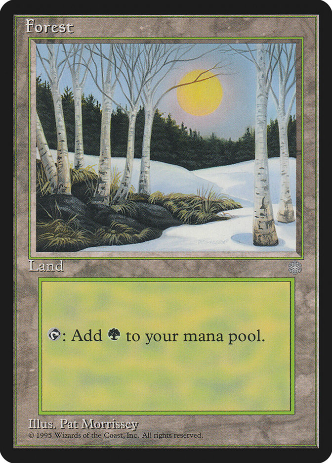 Forest (Sun Visible) [Ice Age] | Black Swamp Games