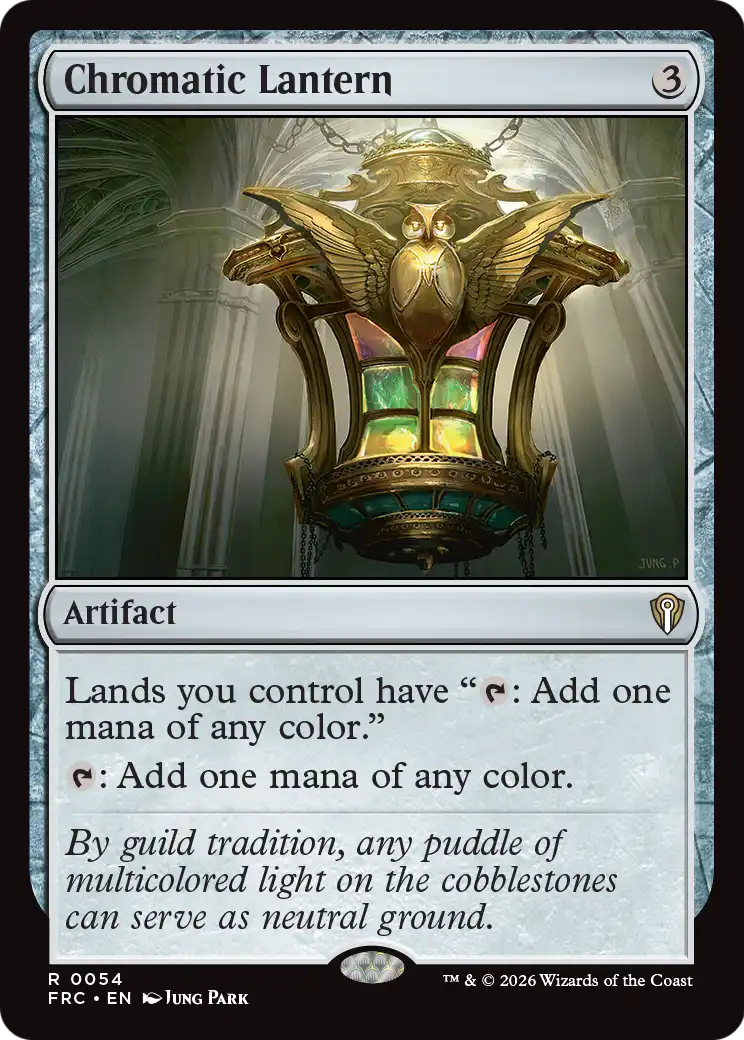 Chromatic Lantern [Reality Fracture Commander] | Black Swamp Games