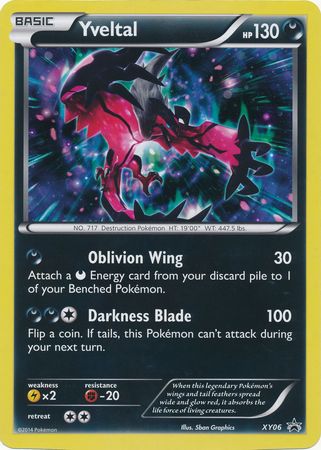 Yveltal (XY06) (Jumbo Card) [XY: Black Star Promos] | Black Swamp Games