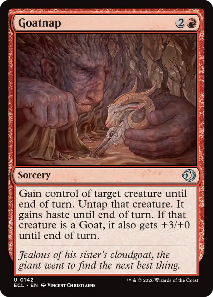 Goatnap [Lorwyn Eclipsed] | Black Swamp Games