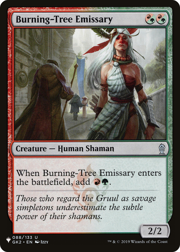 Burning-Tree Emissary [The List Reprints] | Black Swamp Games