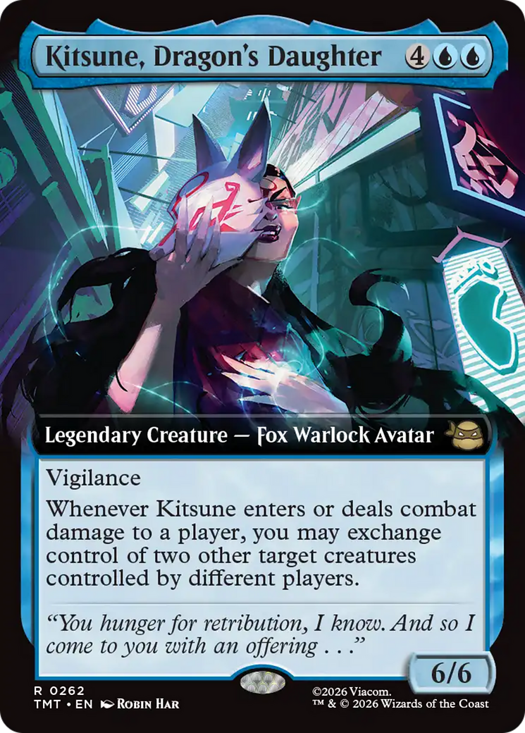 Kitsune, Dragon's Daughter (Extended Art) [Teenage Mutant Ninja Turtles] | Black Swamp Games