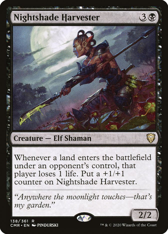 Nightshade Harvester [Commander Legends] | Black Swamp Games