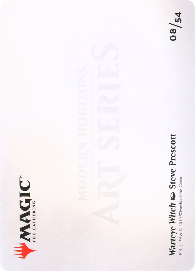Warteye Witch // Warteye Witch [Modern Horizons Art Series] | Black Swamp Games