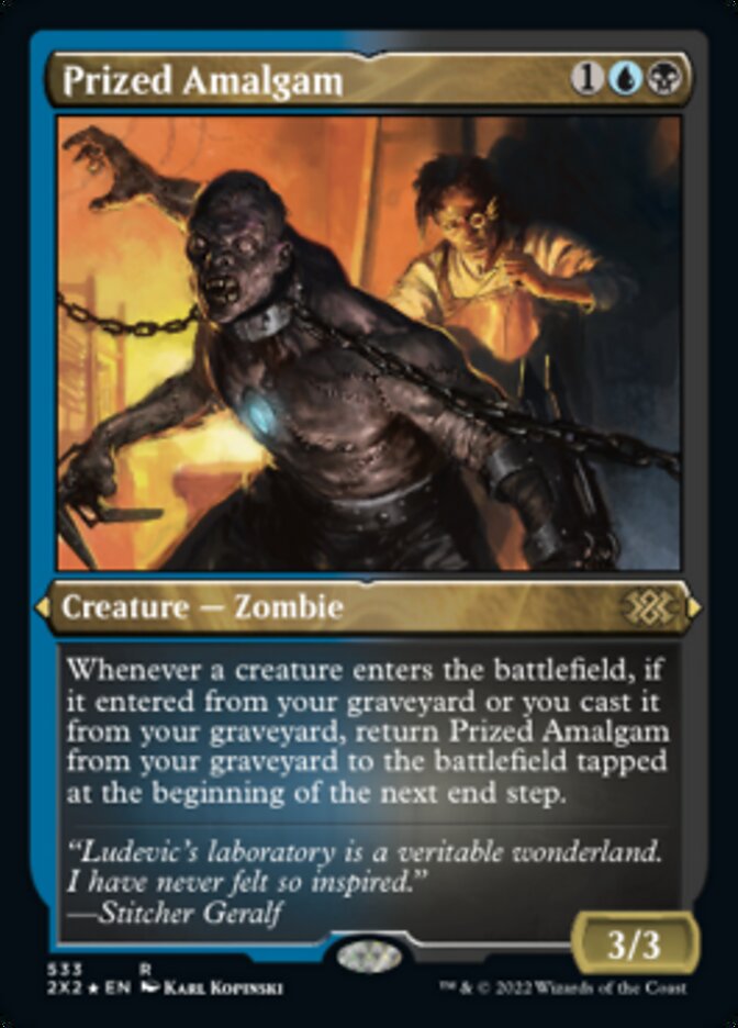 Prized Amalgam (Foil Etched) [Double Masters 2022] | Black Swamp Games