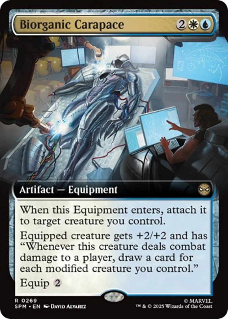 Biorganic Carapace (Extended Art) [Marvel's Spider-Man] | Black Swamp Games