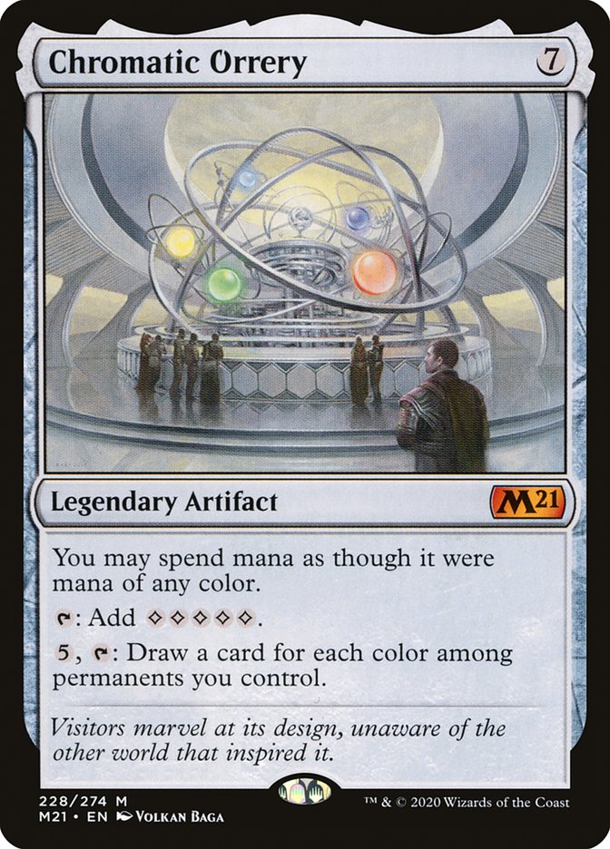 Chromatic Orrery [Core Set 2021] | Black Swamp Games