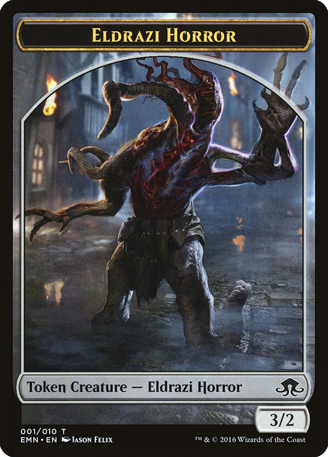 Eldrazi Horror Token [Eldritch Moon Tokens] | Black Swamp Games
