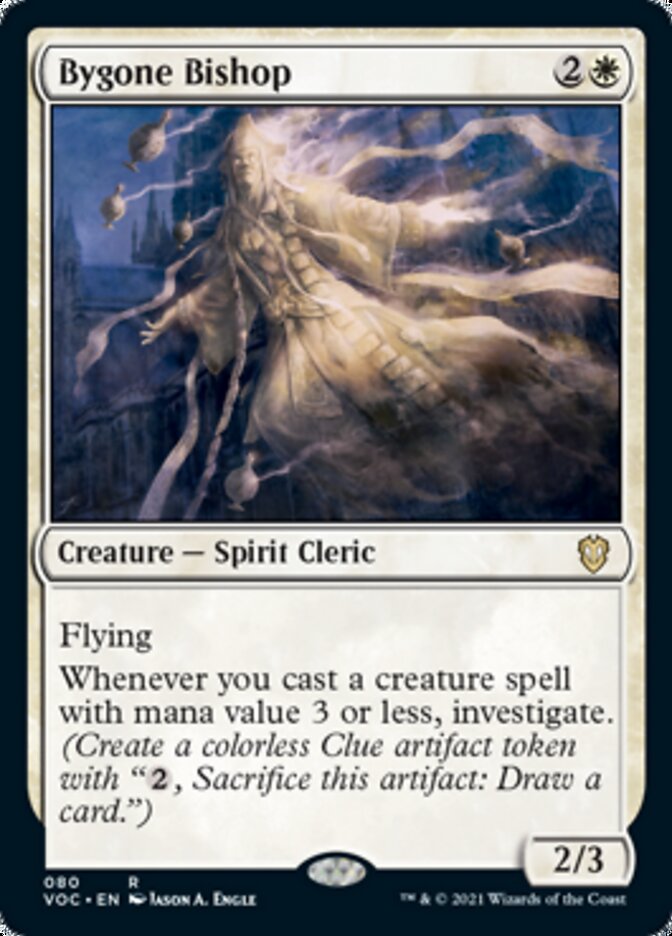 Bygone Bishop [Innistrad: Crimson Vow Commander] | Black Swamp Games
