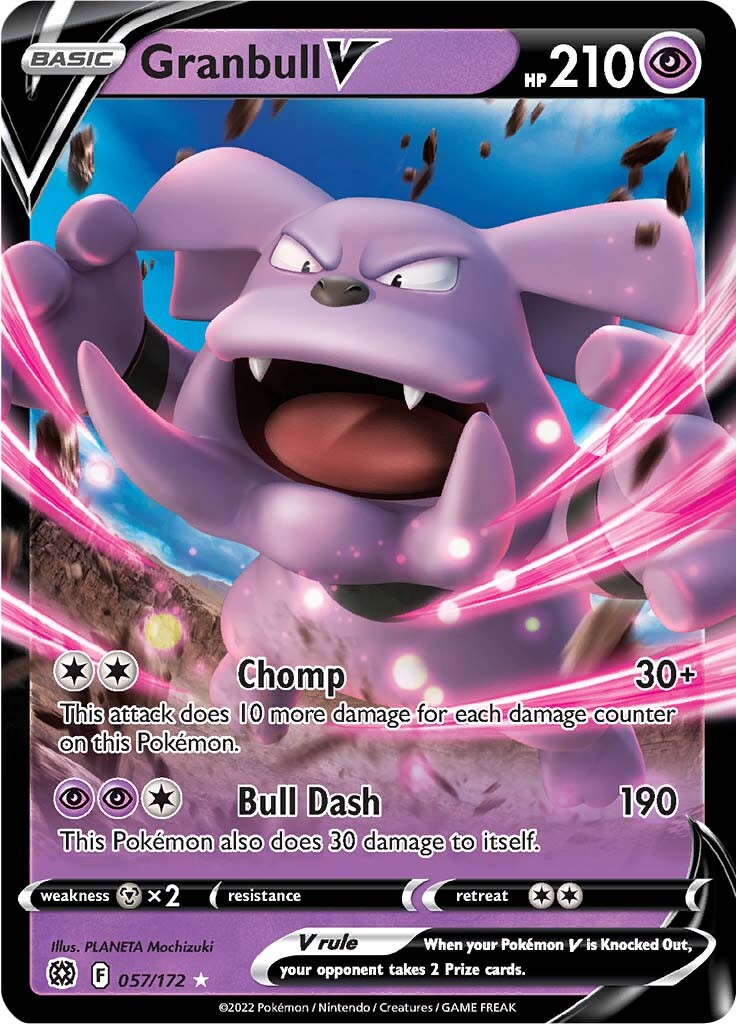 Granbull V (057/172) [Sword & Shield: Brilliant Stars] | Black Swamp Games