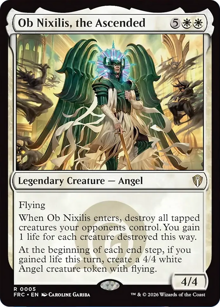 Ob Nixilis, the Ascended [Reality Fracture Commander] | Black Swamp Games