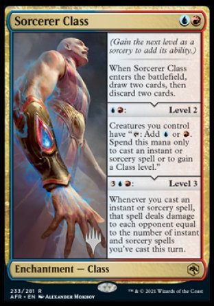 Sorcerer Class (Promo Pack) [Dungeons & Dragons: Adventures in the Forgotten Realms Promos] | Black Swamp Games