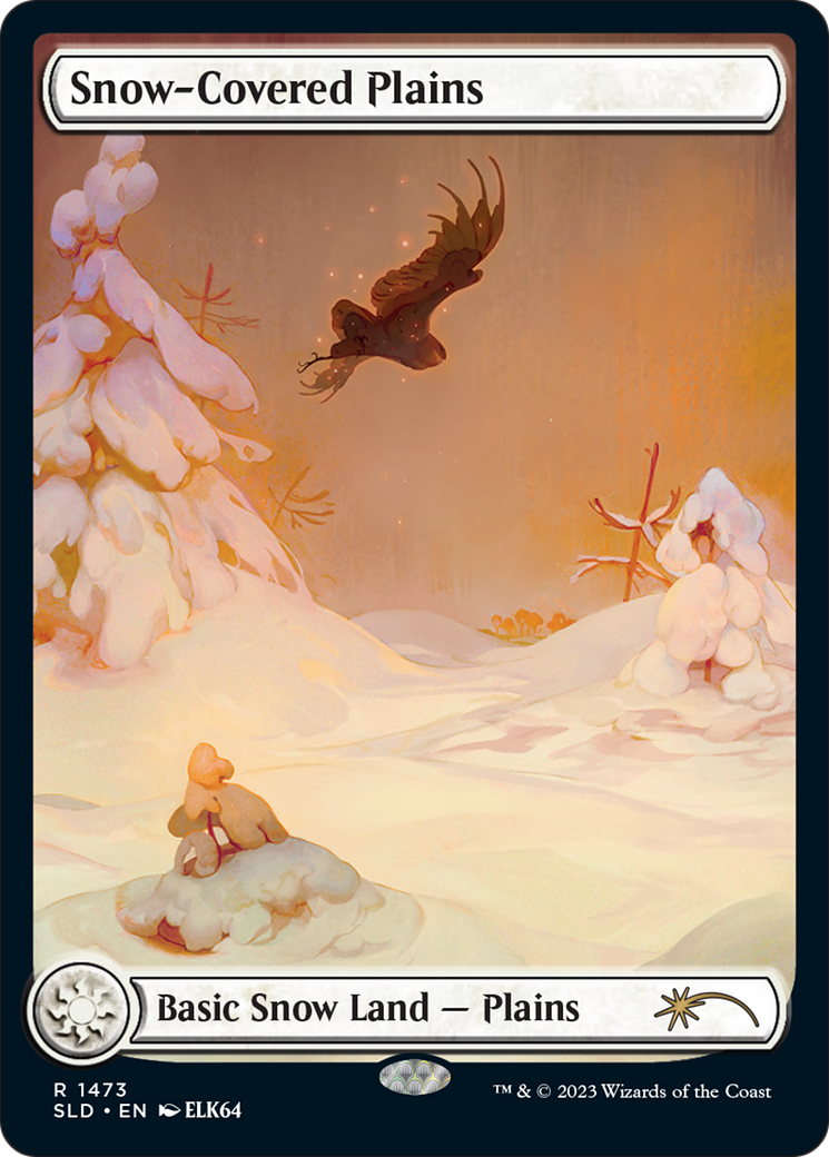 Snow-Covered Plains (1473) [Secret Lair Drop Series] | Black Swamp Games