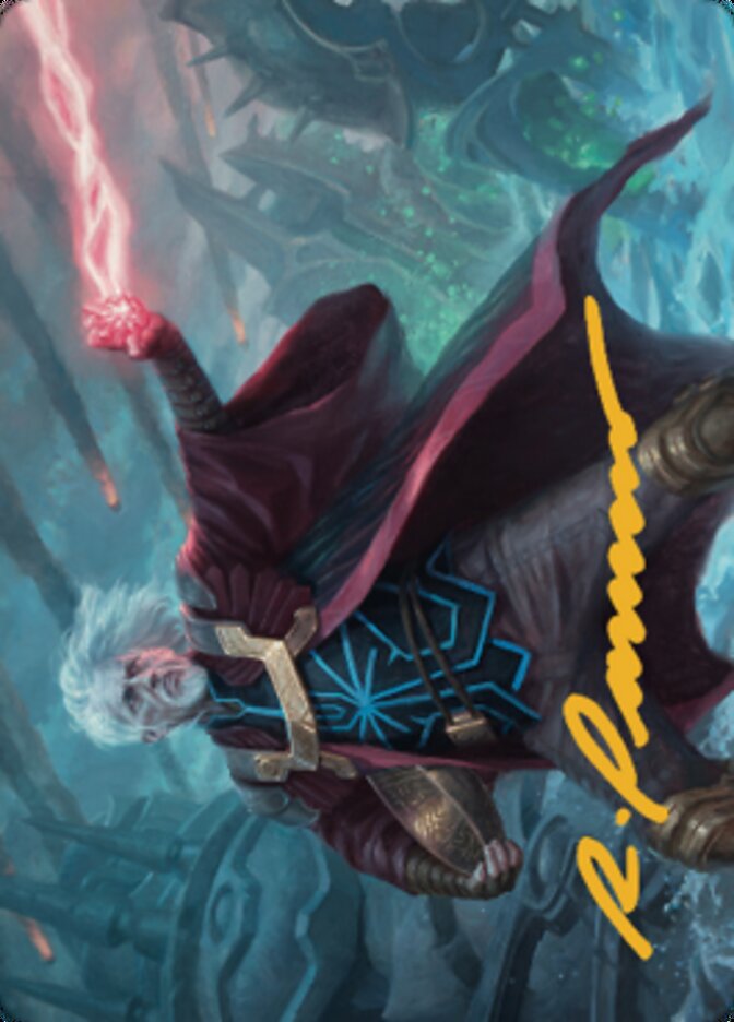 Urza, Lord Protector Art Card (Gold-Stamped Signature) [The Brothers' War Art Series] | Black Swamp Games