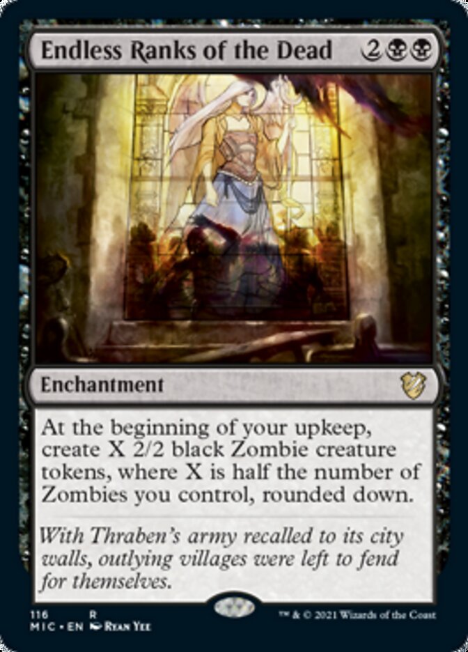 Endless Ranks of the Dead [Innistrad: Midnight Hunt Commander] | Black Swamp Games