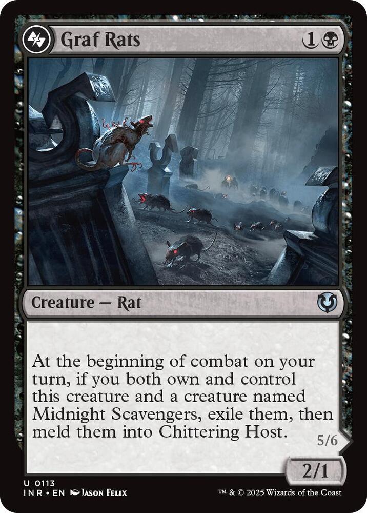 Graf Rats [Innistrad Remastered] | Black Swamp Games