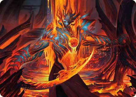 Free From Flesh Art Card [Phyrexia: All Will Be One Art Series] | Black Swamp Games