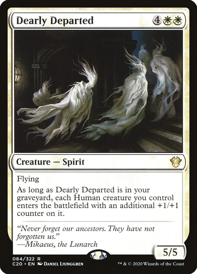 Dearly Departed [Commander 2020] | Black Swamp Games