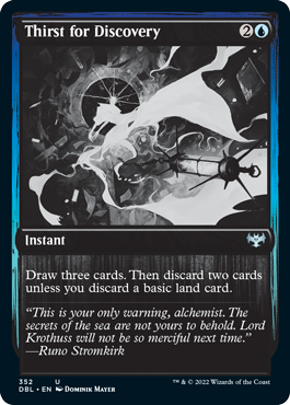 Thirst for Discovery [Innistrad: Double Feature] | Black Swamp Games