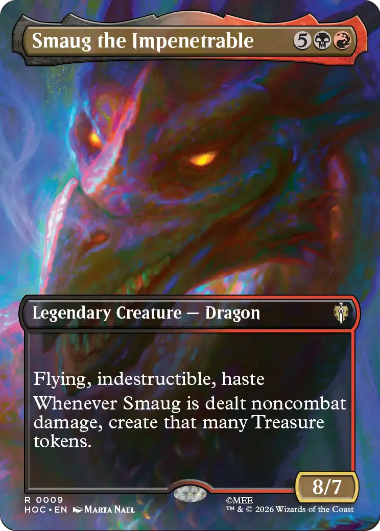 Smaug the Impenetrable (Borderless) [The Hobbit: Eternal-Legal] | Black Swamp Games