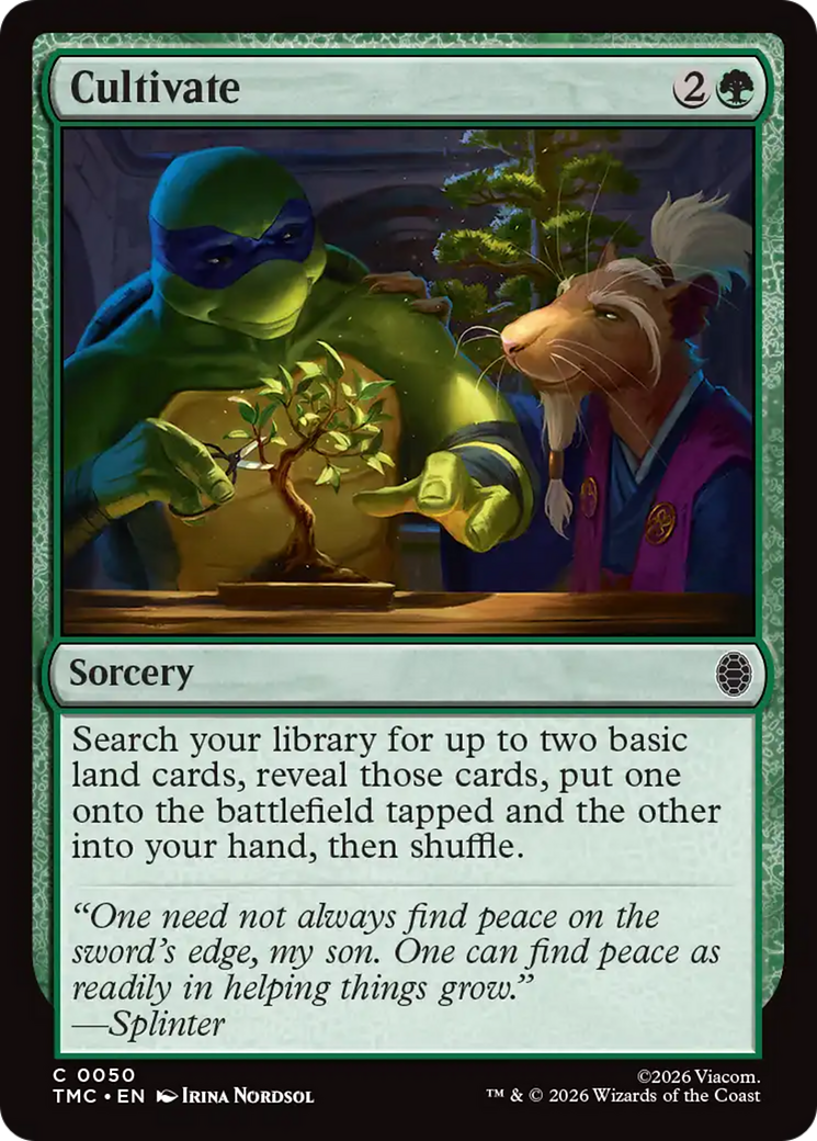 Cultivate [Teenage Mutant Ninja Turtles Commander] | Black Swamp Games