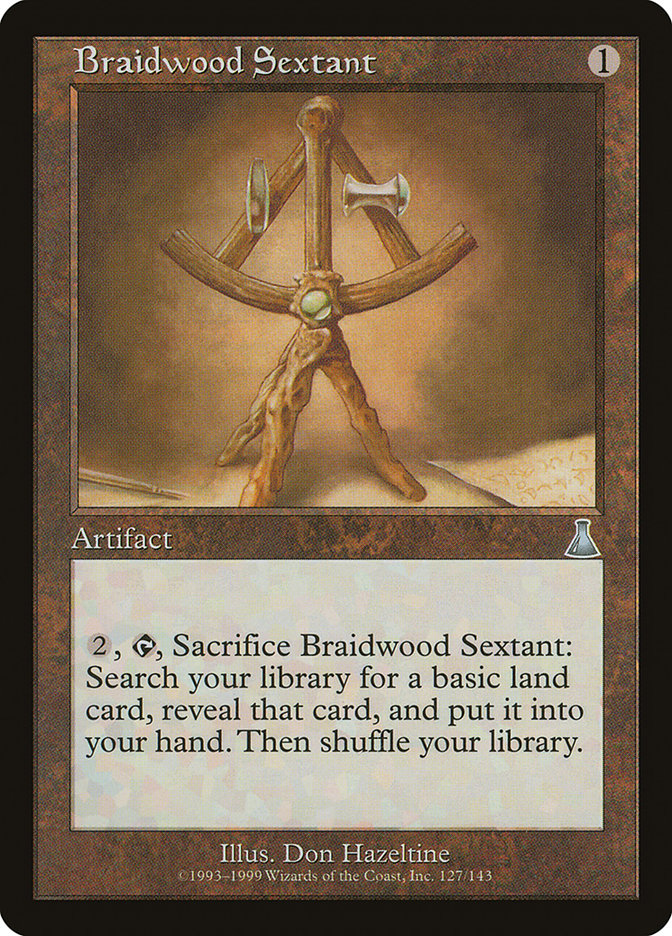 Braidwood Sextant [Urza's Destiny] | Black Swamp Games