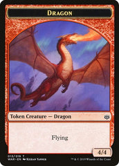 Servo // Dragon Double-Sided Token [Challenger Decks 2020 Tokens] | Black Swamp Games