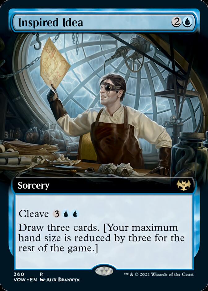 Inspired Idea (Extended Art) [Innistrad: Crimson Vow] | Black Swamp Games