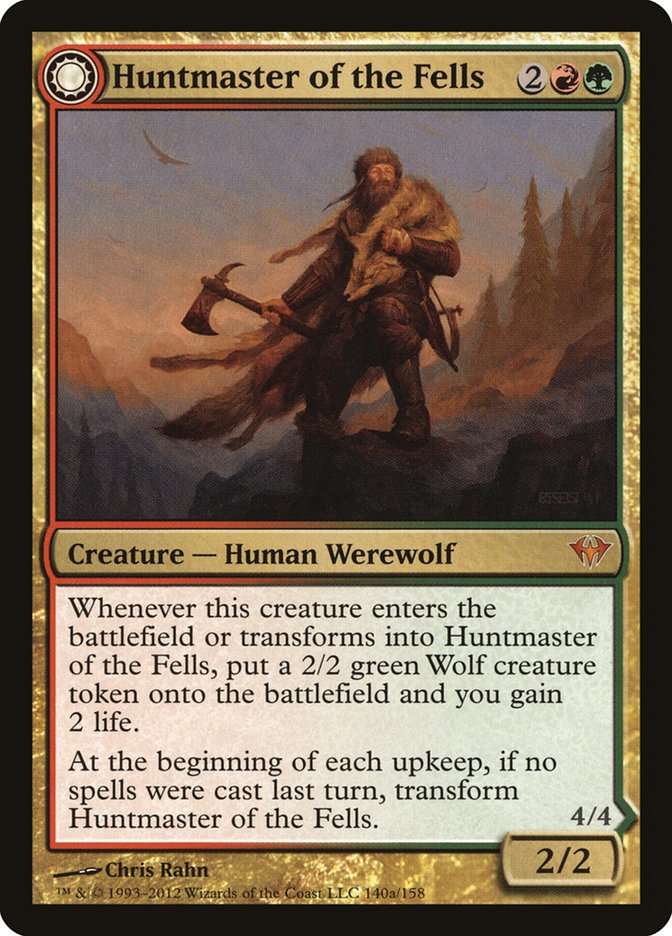 Huntmaster of the Fells // Ravager of the Fells [Dark Ascension] | Black Swamp Games
