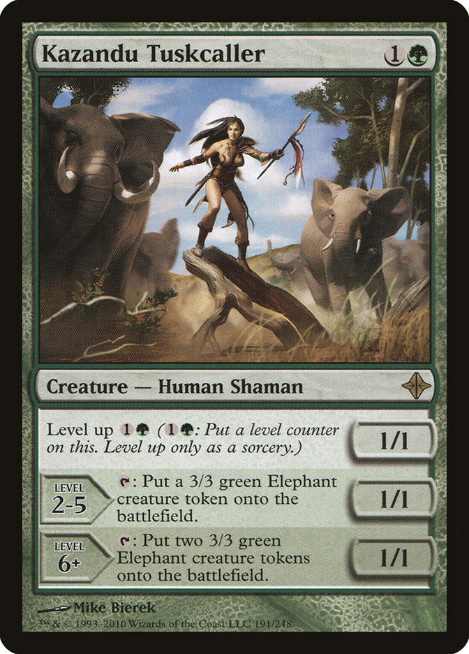 Kazandu Tuskcaller [Rise of the Eldrazi] | Black Swamp Games