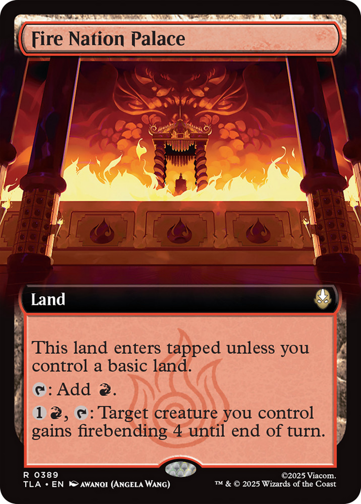 Fire Nation Palace (Extended Art) [Avatar: The Last Airbender] | Black Swamp Games