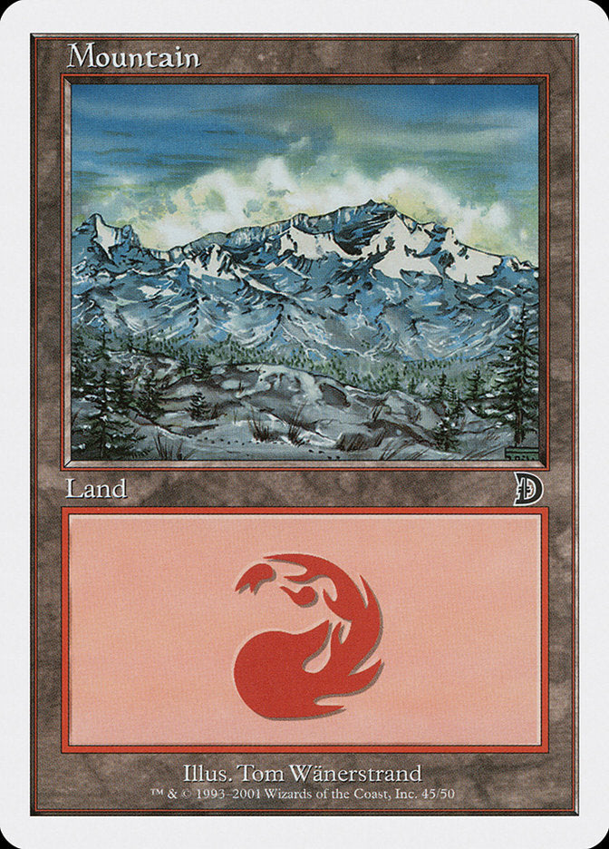 Mountain (45) [Deckmasters] | Black Swamp Games