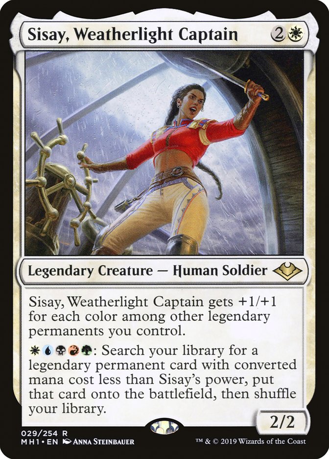 Sisay, Weatherlight Captain [Modern Horizons] | Black Swamp Games