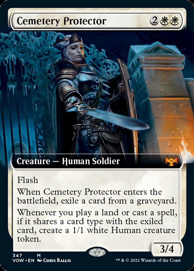 Cemetery Protector (Extended Art) [Innistrad: Crimson Vow] | Black Swamp Games