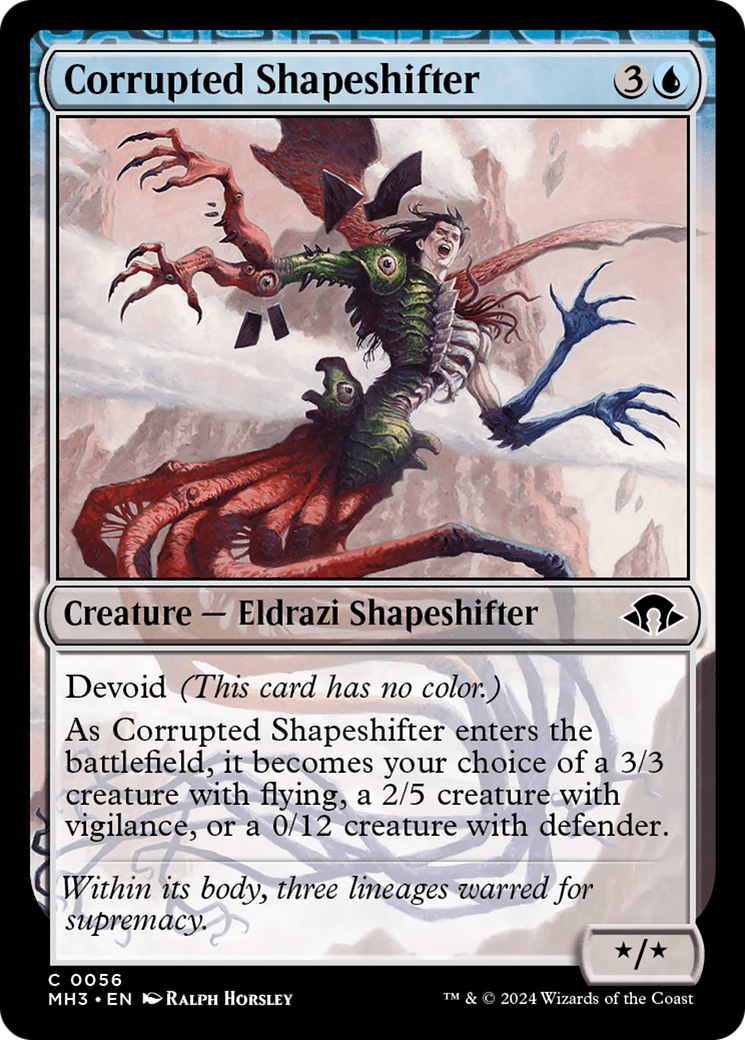 Corrupted Shapeshifter [Modern Horizons 3] | Black Swamp Games