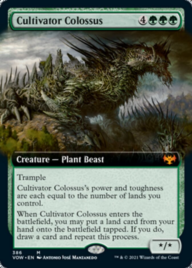 Cultivator Colossus (Extended Art) [Innistrad: Crimson Vow] | Black Swamp Games