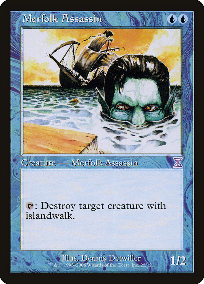 Merfolk Assassin [Time Spiral Timeshifted] | Black Swamp Games