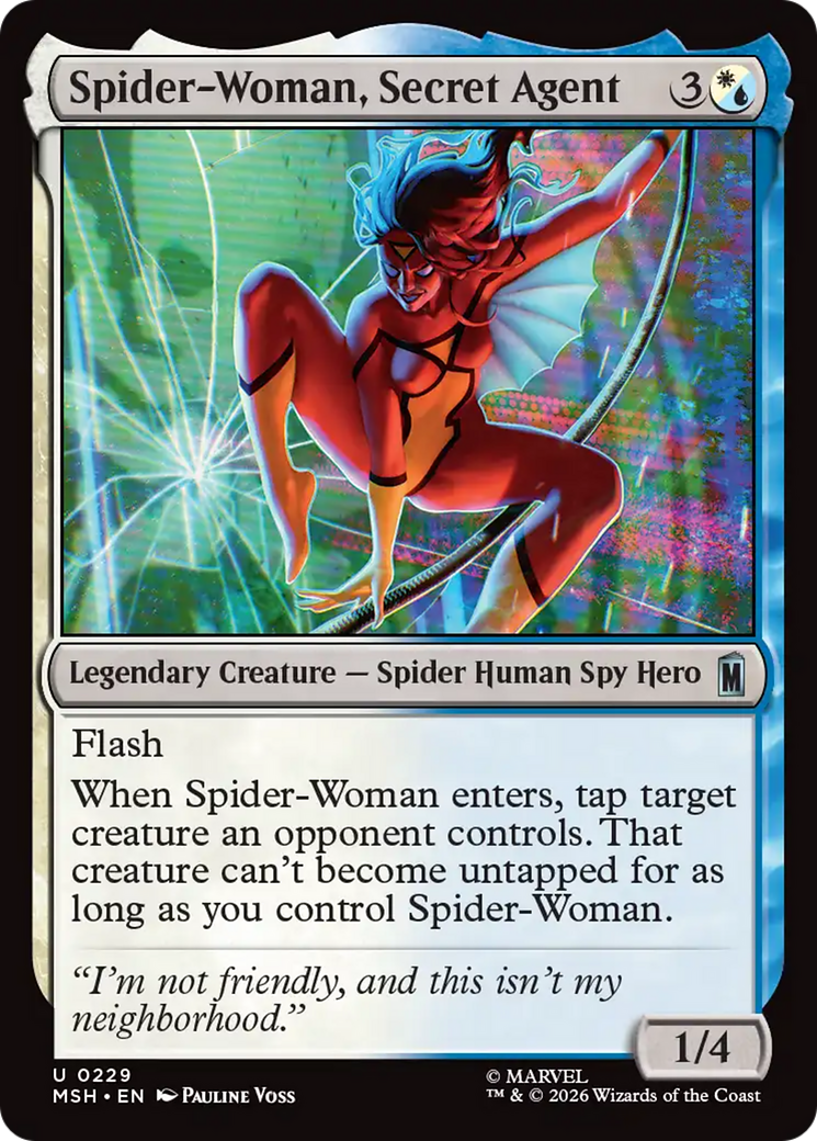 Spider-Woman, Secret Agent [Marvel Super Heroes] | Black Swamp Games