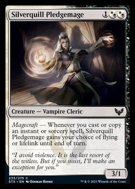 Silverquill Pledgemage [Strixhaven: School of Mages] | Black Swamp Games