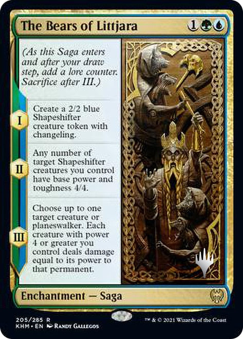 The Bears of Littjara (Promo Pack) [Kaldheim Promos] | Black Swamp Games