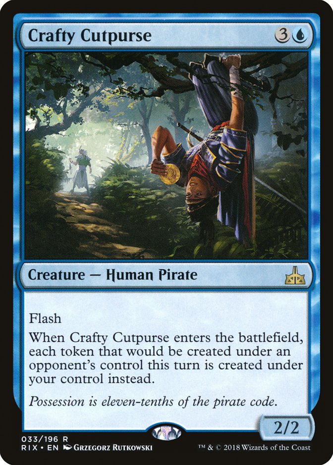 Crafty Cutpurse [Rivals of Ixalan] | Black Swamp Games