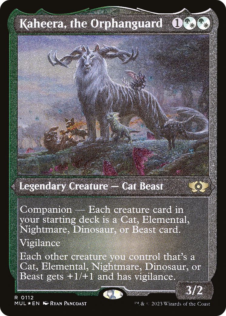 Kaheera, the Orphanguard (Foil Etched) [Multiverse Legends] | Black Swamp Games