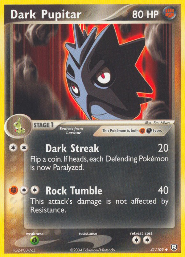 Dark Pupitar (41/109) [EX: Team Rocket Returns] | Black Swamp Games