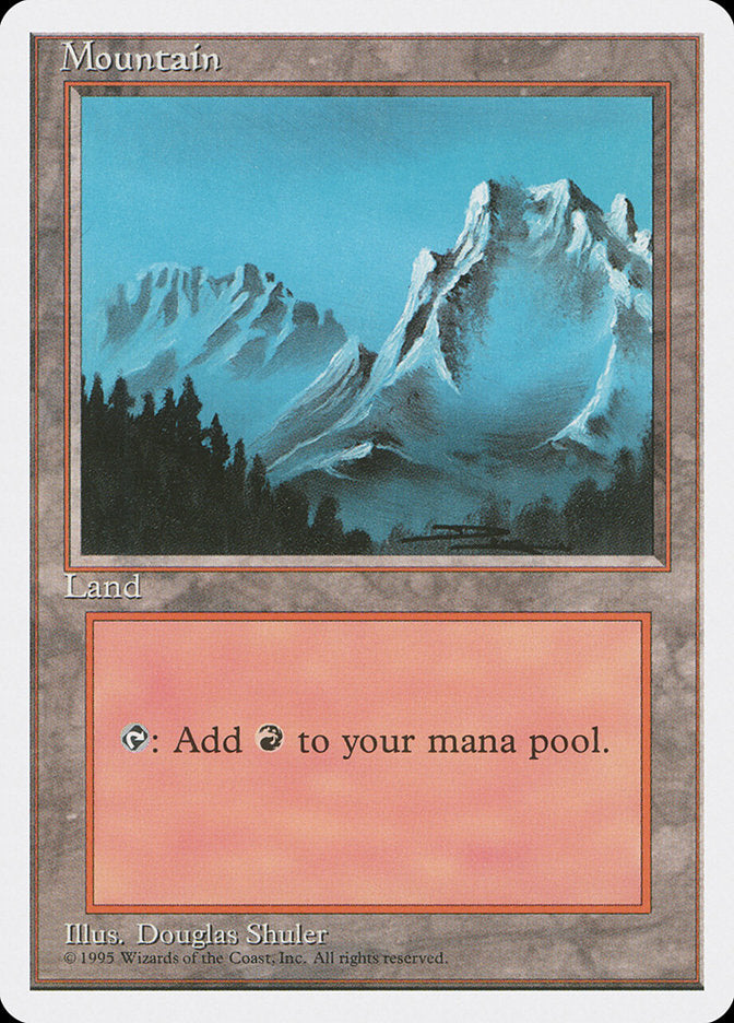 Mountain (Snow Top / Highest Point on Right) [Fourth Edition] | Black Swamp Games