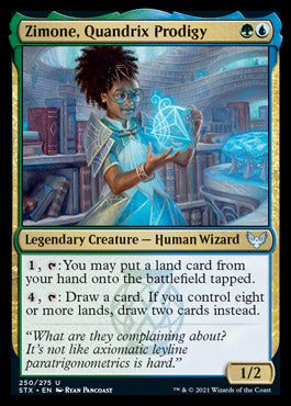 Zimone, Quandrix Prodigy [Strixhaven: School of Mages] | Black Swamp Games