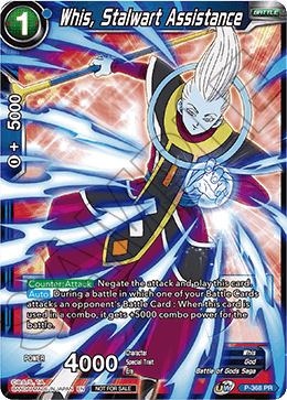 Whis, Stalwart Assistance (Unison Warrior Series Boost Tournament Pack Vol. 7) (P-368) [Tournament Promotion Cards] | Black Swamp Games