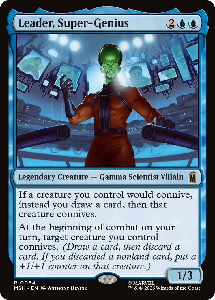 Leader, Super-Genius [Marvel Super Heroes] | Black Swamp Games
