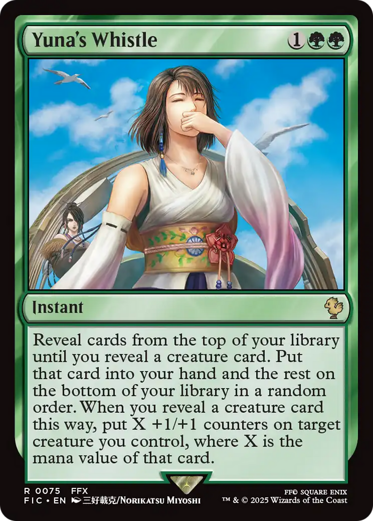 Yuna's Whistle [FINAL FANTASY Commander] | Black Swamp Games